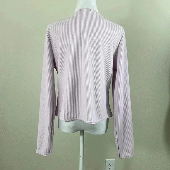 Pretty little thing size 8 light lilac zip up jacket - Picture 3 of 7